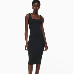 Babaton Contour Square Neck midi dress